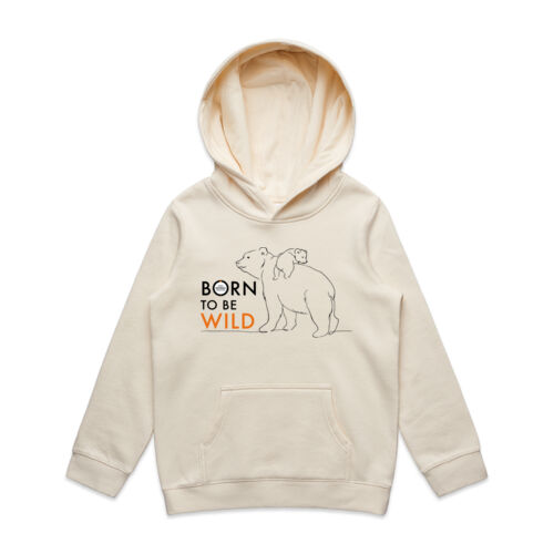Kids Hoodie: Bears - Born to be Wild Thumbnail